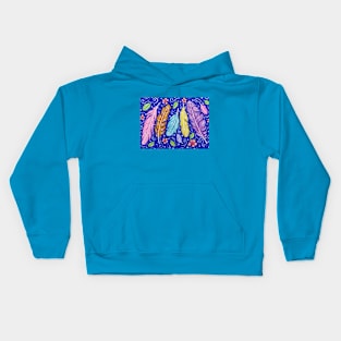 Feathers and Frangipanis Kids Hoodie